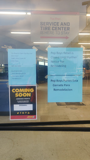 Auto Parts Store «Pep Boys Auto Parts & Service», reviews and photos, 2946 Bristol St, Costa Mesa, CA 92626, USA