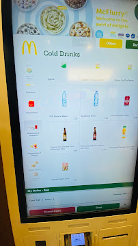 McDonald's à Rome carte