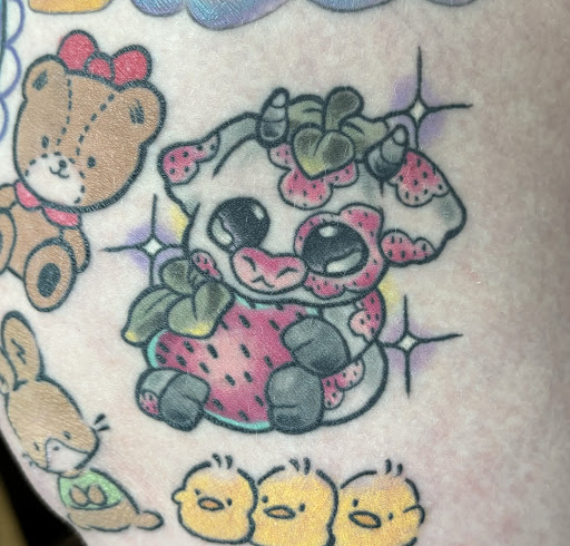 Explore construction worker tattoo ideas, creative tattoo ideas in Raleigh, available at Triple Moon Tattoo