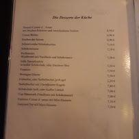 Cuisine d'Antan à Lingolsheim menu