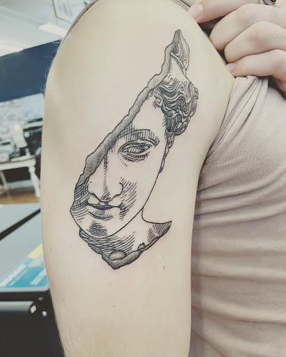 Explore tattoo ideas harley davidson, creative tattoo ideas in Cocoa, available at Rorschach Tattoo Shop and Piercing Studio