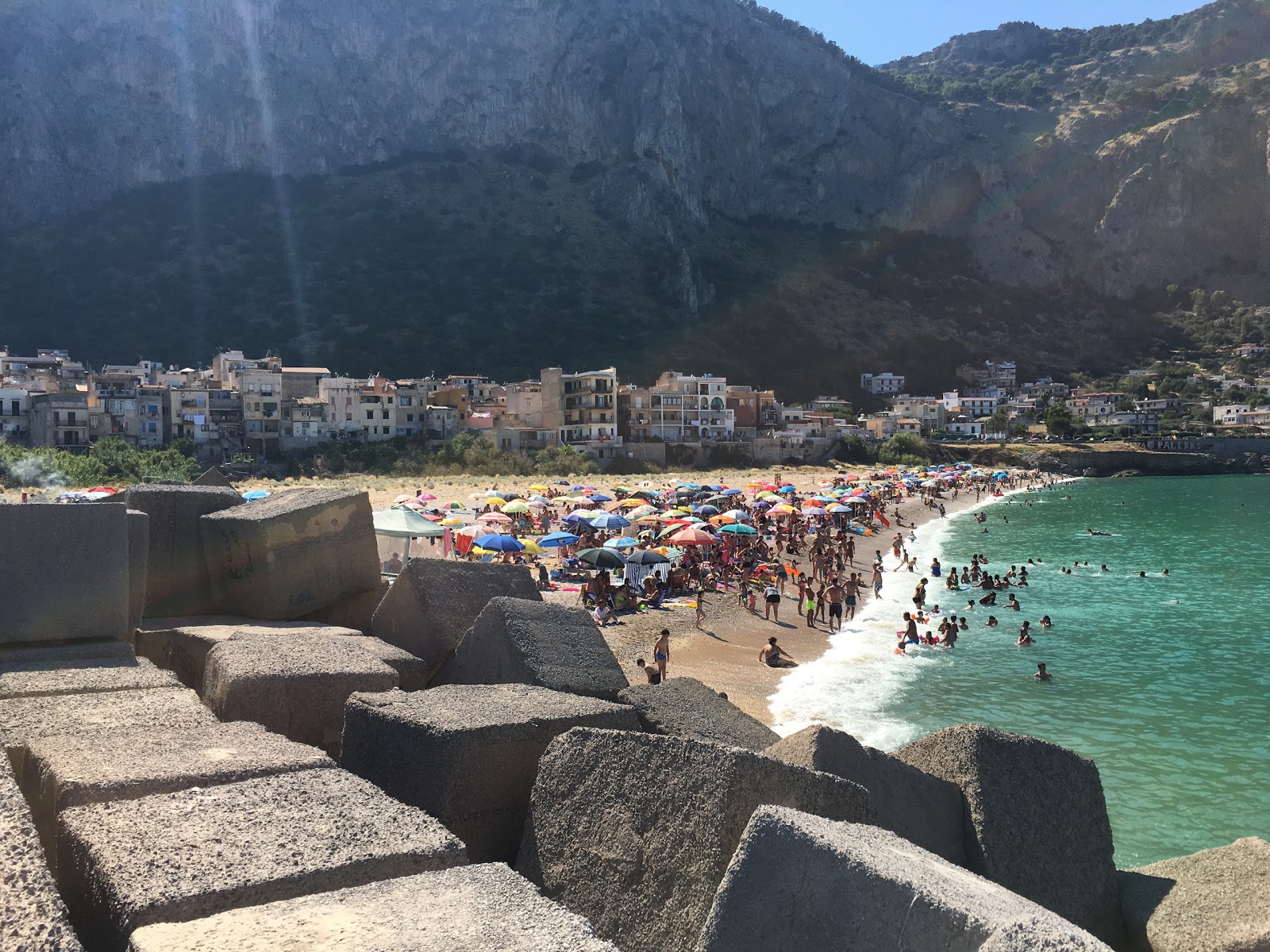 Spiaggia Vergine Maria'in fotoğrafı ve yerleşim