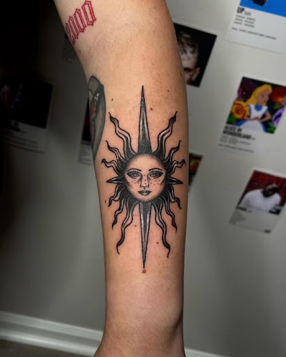 Explore tattoo placement ideas for women, creative tattoo ideas in Charlotte, available at Ritual Tattoo