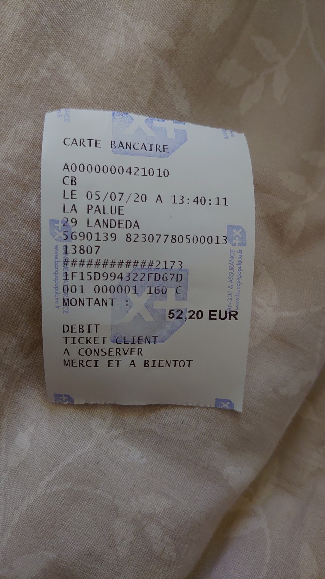 Photo n° 3 de l'avis de Mael.a fait le 05/07/2020 à 15:17