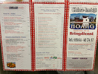 Menu / carte de Hoang | Chinaimbiss & Lieferservice à Celle