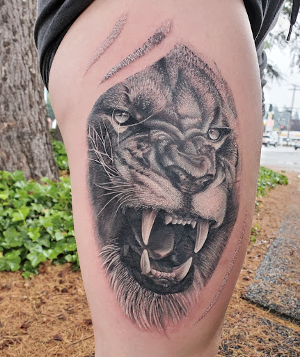 Explore walk by faith tattoo ideas, creative tattoo ideas in Bellingham, available at Beluga Palooza Tattoo