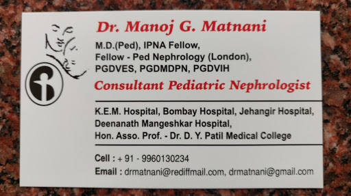 Pediatric Nephro Clinic - Dr Manoj Matnani