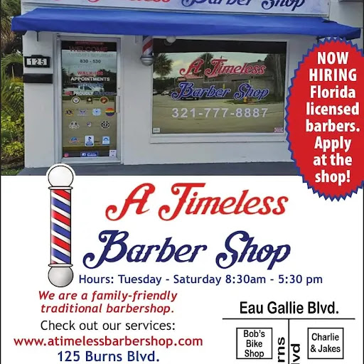 Barber Shop «Quintero Barber Shop», reviews and photos, 125 Burns Blvd, Indian Harbour Beach, FL 32937, USA