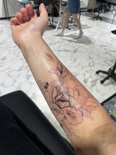 Explore male ankle tattoo ideas, creative tattoo ideas in Dallas, available at Eden Body Art Studios