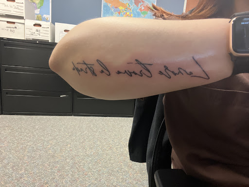 Explore negative space tattoo ideas, creative tattoo ideas in Cary, available at Apocalypse Girl Tattoos