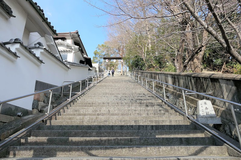 阿智神社 鳥居