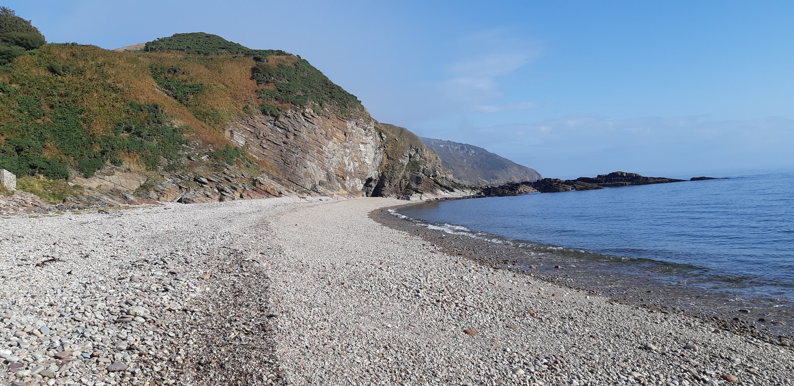 Foto von Berriedale Castle Beach wilde gegend