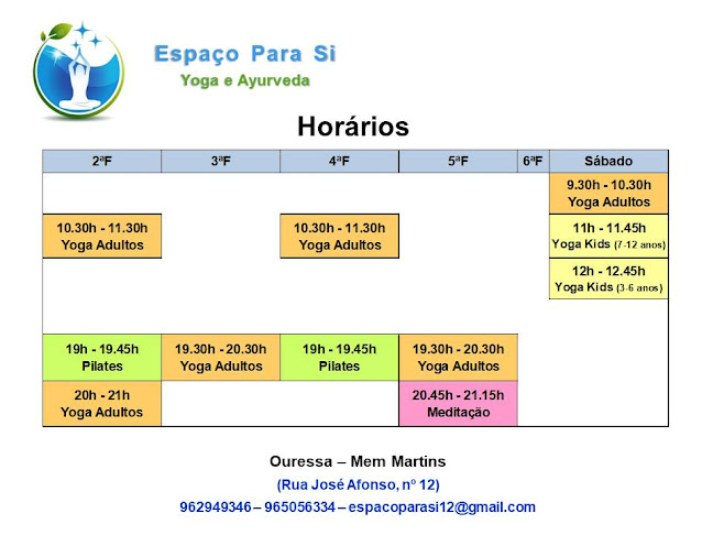 Comentários e avaliações sobre o Espaço Para Si - Yoga e Ayurveda