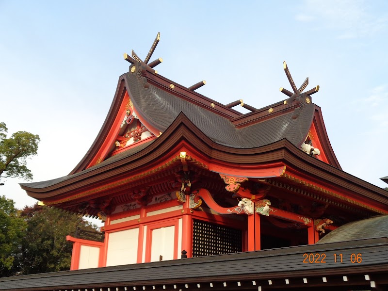 八代神社(妙見宮) 鳥居
