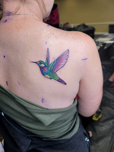 Explore raccoon tattoo ideas, creative tattoo ideas in Hillsboro, available at Reflections Art Gallery and Studio