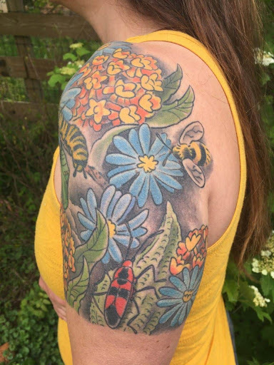 Explore pagan tattoo ideas, creative tattoo ideas in Swannanoa, available at Iron Wolves Tattoo