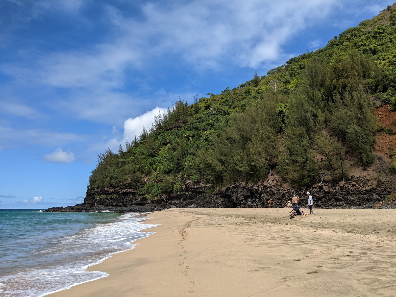 Foto von Hanakapiai Beach mit sehr sauber Sauberkeitsgrad