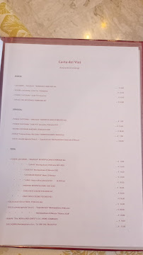 Menu / carte de Ristorante Coccialonga à Alanno Scalo