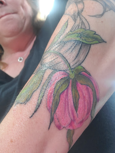 Explore queen crown tattoo ideas, creative tattoo ideas in New Rochelle, available at Lupitas Tattoos