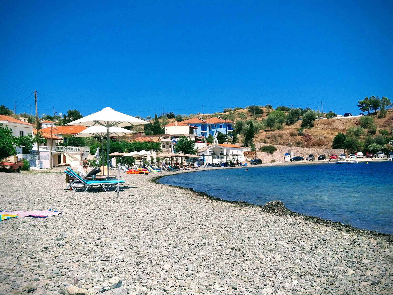 Paralia Sampatiki'in fotoğrafı çok temiz temizlik seviyesi ile