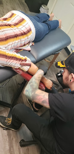Explore angry tattoo ideas, creative tattoo ideas in Dubuque, available at First Light Tattoo & Gallery