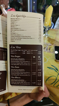 La Mandoline à Argelès-sur-Mer menu