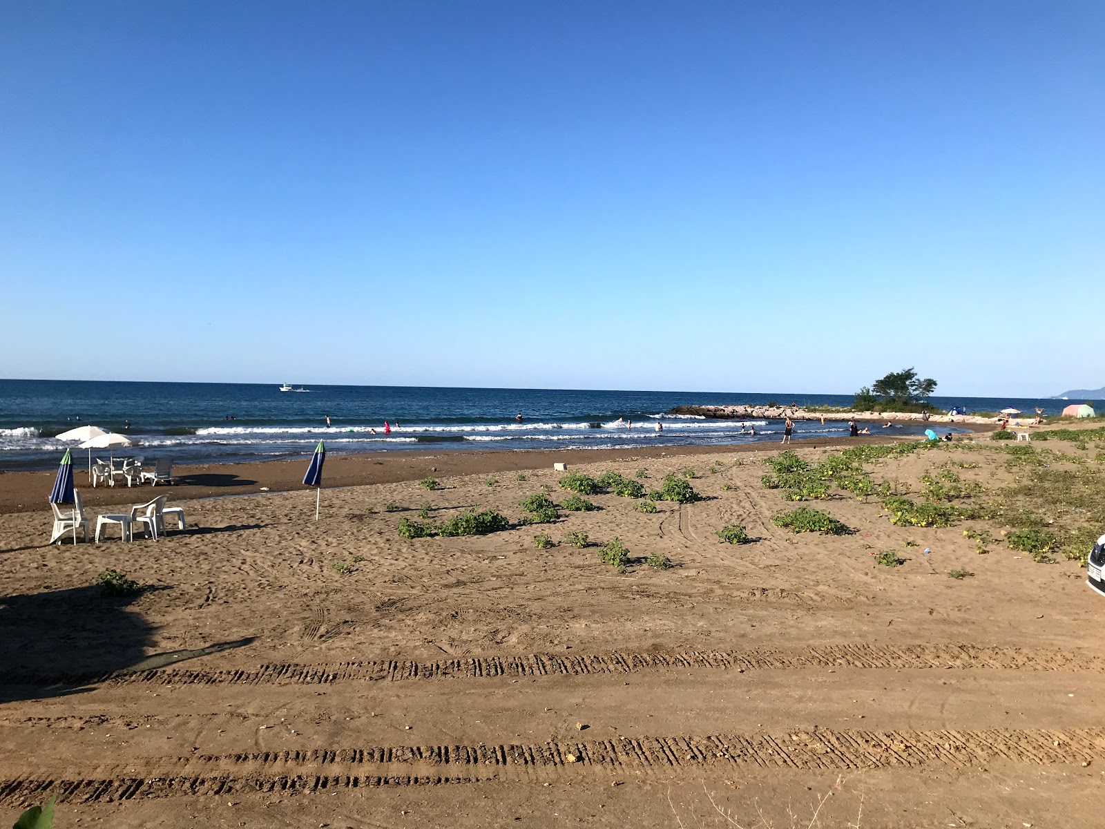 Foto de Municipal Beach e o assentamento