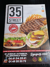 35 street à Villemomble menu