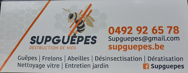 SupGuêpes - Destruction nid de guêpes et frelons - Andenne