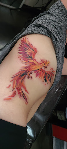 Explore pet tattoo ideas dog, creative tattoo ideas in Garden Grove, available at Dr. Tattoo Studio