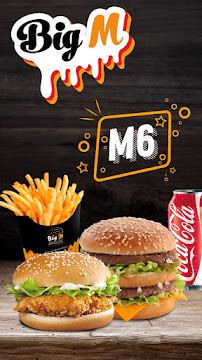 Plats et boissons du Restaurant de hamburgers Big M à Nevers - n°1