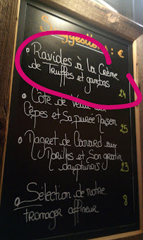 Restaurant La Crevette à Sainte-Maxime (la carte)