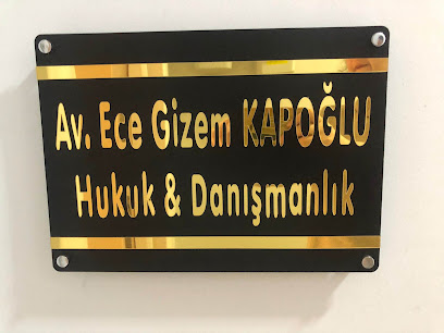 Avukat Ece Gizem Kapoğlu