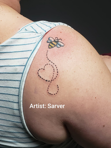 Explore family tattoo ideas for men, creative tattoo ideas in Ottawa, available at Precision Art