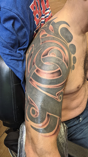 Explore moon tattoo ideas for females, creative tattoo ideas in Rochester, available at The Ink Cartel Tattoo