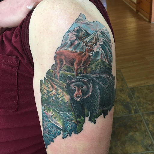 Find ursula tattoo ideas for your next unique tattoo in Conway at White Mountain Tattoo and Body Piercing Studio