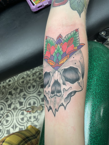 Explore musical tattoo ideas, creative tattoo ideas in Paducah, available at The Tattoo Shop
