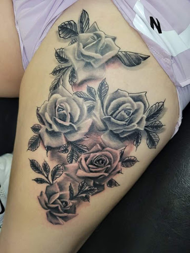 Explore tattoo ideas for wife, creative tattoo ideas in Angola, available at Hoodlum Ink