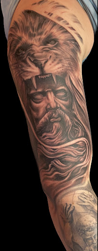 Explore medic tattoo ideas, creative tattoo ideas in Weatherford, available at Weatherford Tattoo Co.