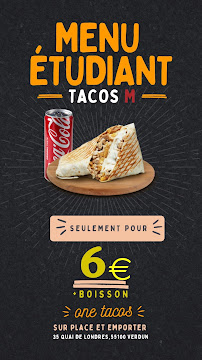 Restaurant de tacos One tacos à Verdun - menu / carte
