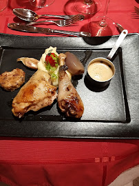 Plats et boissons du Restaurant gastronomique Auberge de la Tour à Châtillon-sur-Indre - n°14