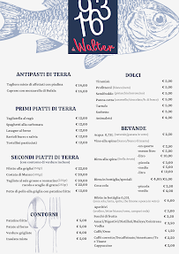 Menu / carte de Da Walter 1963 Restaurant à Rimini