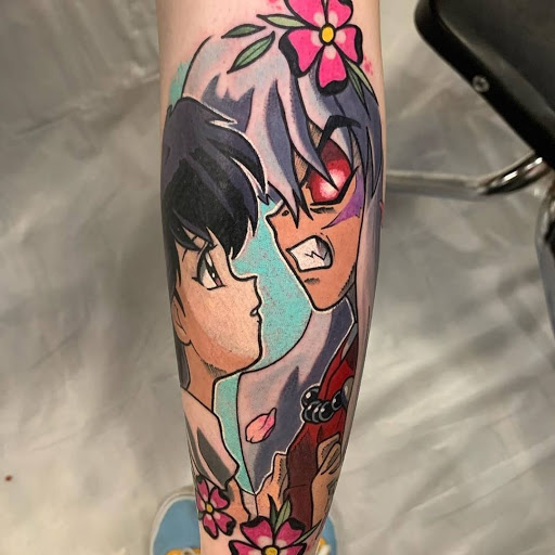 Explore astronaut tattoo ideas, creative tattoo ideas in College Station, available at Legacy Tattoo Lounge