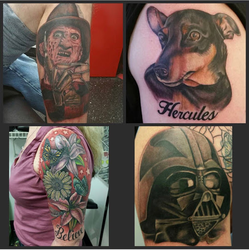 Explore flash tattoos ideas, creative tattoo ideas in Hendersonville, available at Endless Kreations Custom Tattoo & Piercing LLC