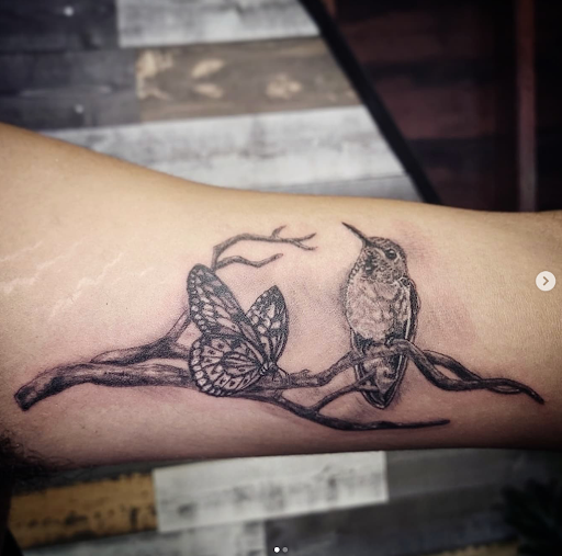 Explore jackalope tattoo ideas, creative tattoo ideas in Warren, available at Sailia Tattoo Studio