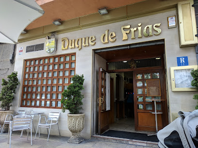 Duque de Frías Restaurante - C. Vitoria, 39, 09200 Miranda de Ebro, Burgos, Spain
