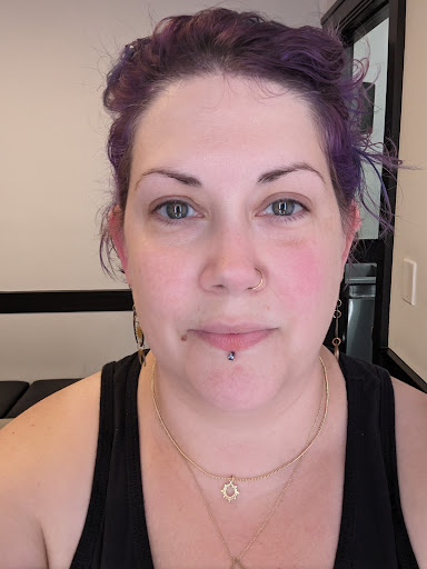 Explore neck tattoo ideas for women, creative tattoo ideas in Akron, available at Good Life Body Piercing and Fine Jewelry