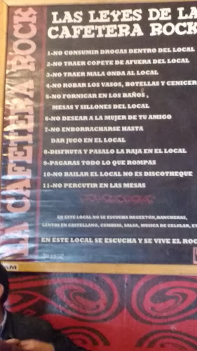 La Cafetera Rock - Metropolitana de Santiago