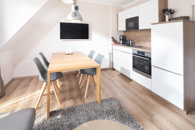 Cuisine Ferienwohnung Winkelschiffchen - Haus II 26571 Juist