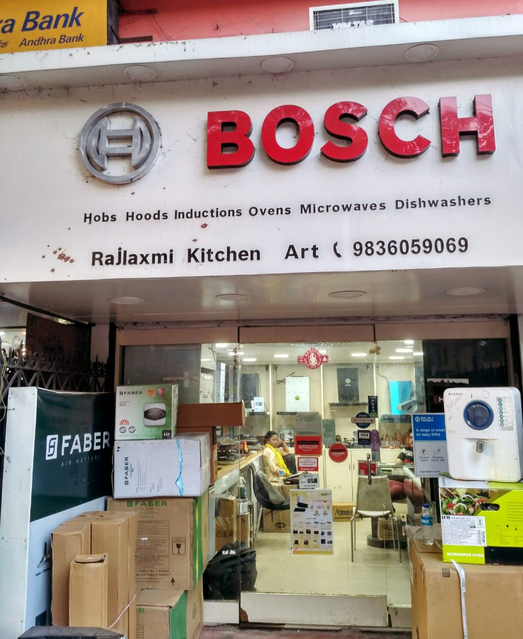 Rajlaxmi Kitchen Art - Bosch,Hindware,Faber kitchen chimney service centre Mukundapur,santoshpur,garia,south kolkata